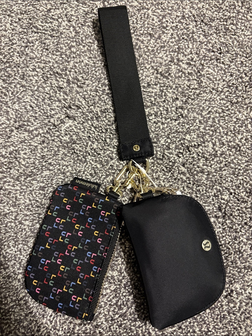 Lululemon Dual Pouch Wristlet
